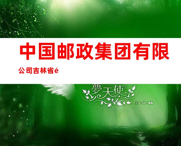中国邮政集团有限公司吉林省集安市财源支局