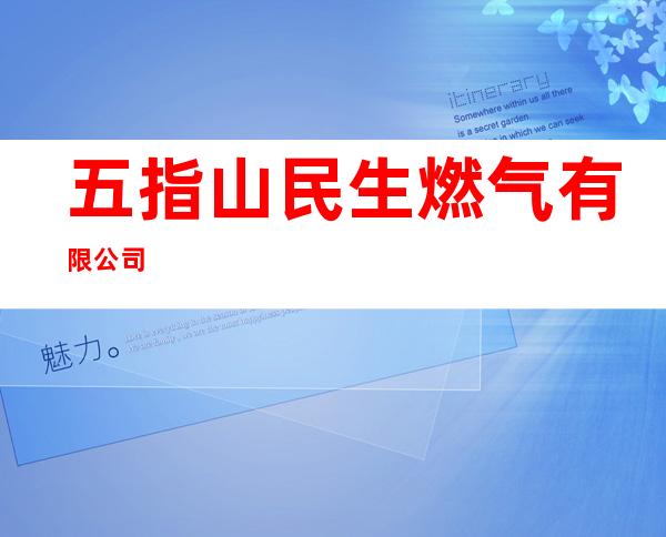 五指山民生燃气有限公司