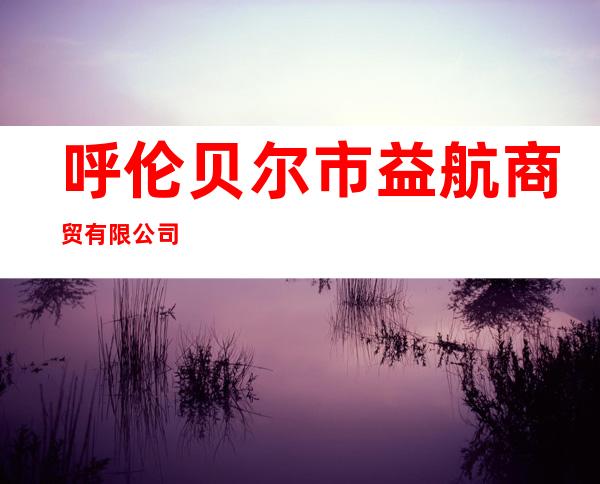 呼伦贝尔市益航商贸有限公司