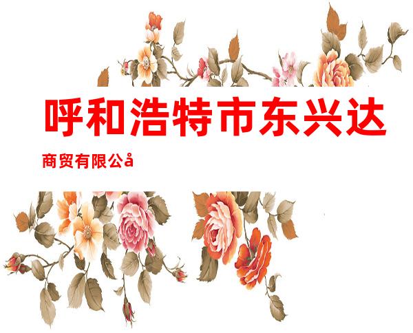 呼和浩特市东兴达商贸有限公司