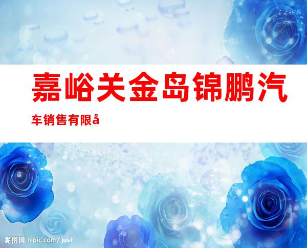 嘉峪关金岛锦鹏汽车销售有限公司
