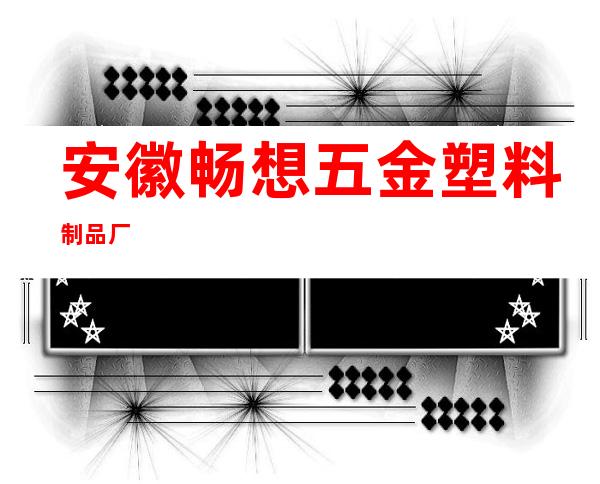 安徽畅想五金塑料制品厂