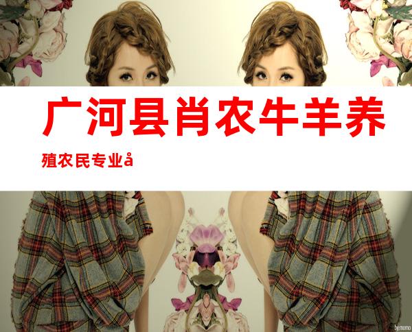 广河县肖农牛羊养殖农民专业合作社