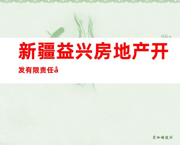 新疆益兴房地产开发有限责任公司