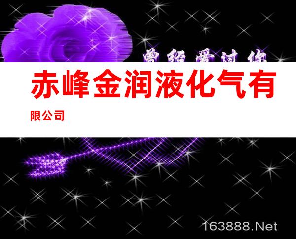 赤峰金润液化气有限公司