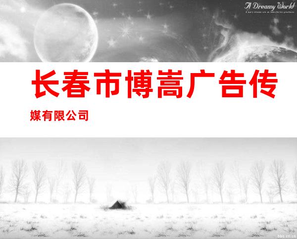 长春市博嵩广告传媒有限公司