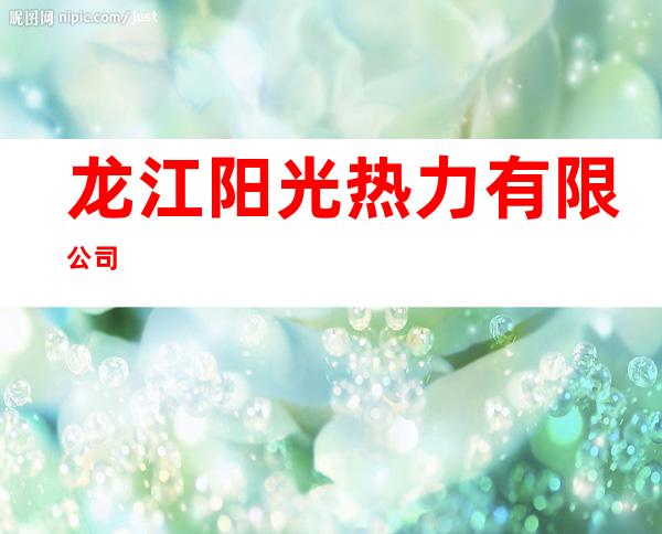 龙江阳光热力有限公司